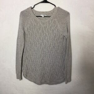 Sonoma Womens‎ Gray Long Sleeve Round Neck Tunic Sweater Winter Warm